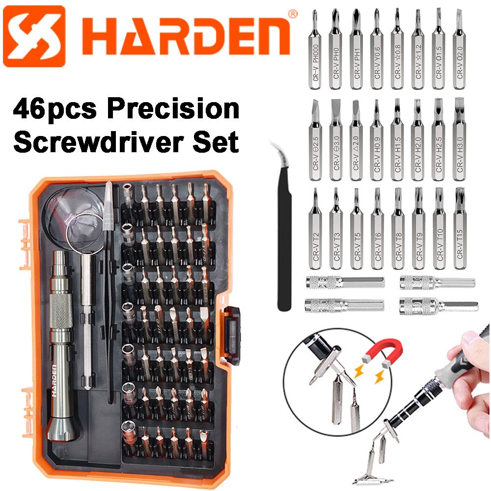HARDEN 46pcs Precision Screwdriver Set - buy online in Australia | Trade Tools Australia