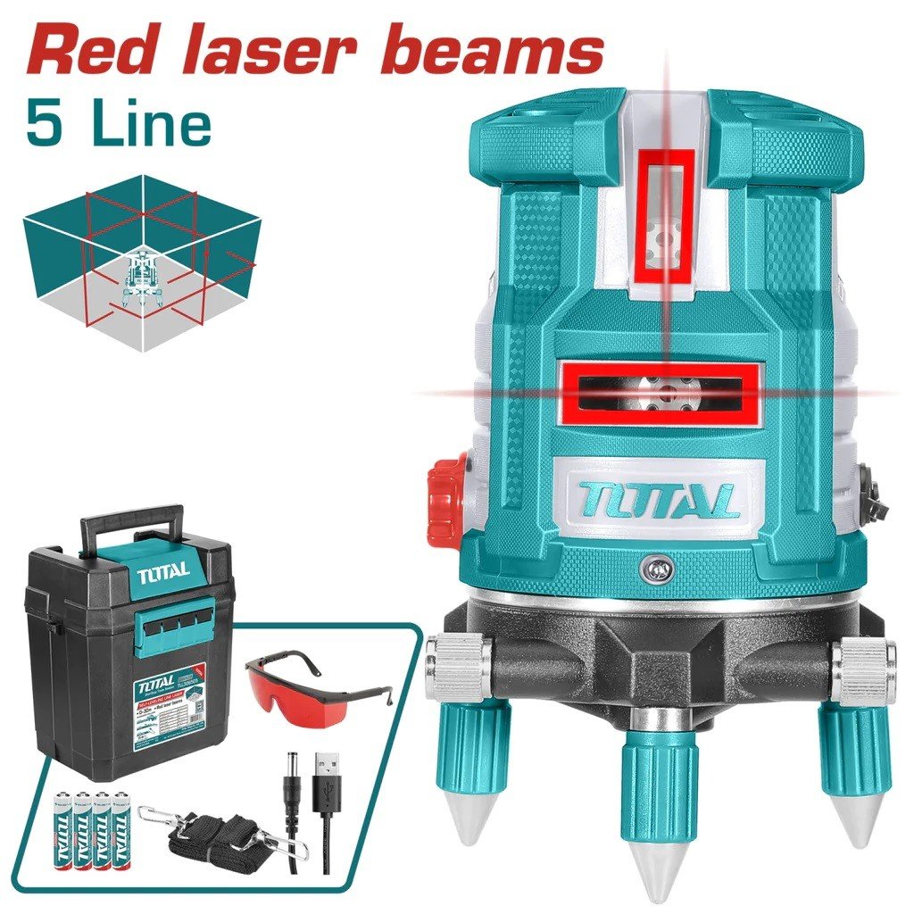 Total 30m Self-Leveling Line Red Laser Beams - buy online in Australia | Trade Tools Australia