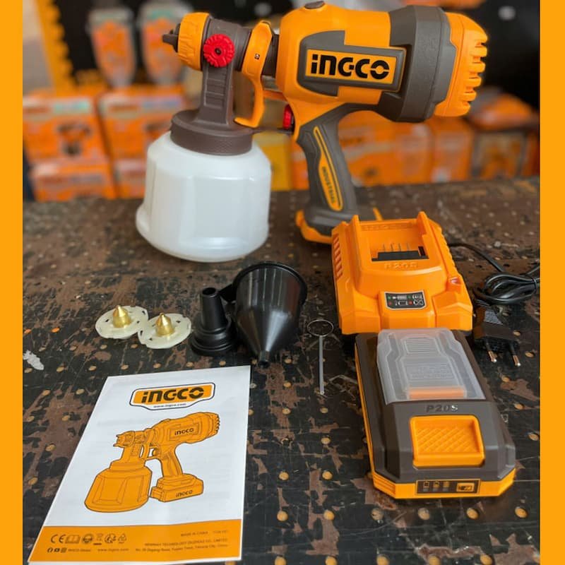 INGCO 20v Cordless Spray Gun - buy online in Australia | Trade Tools Australia
