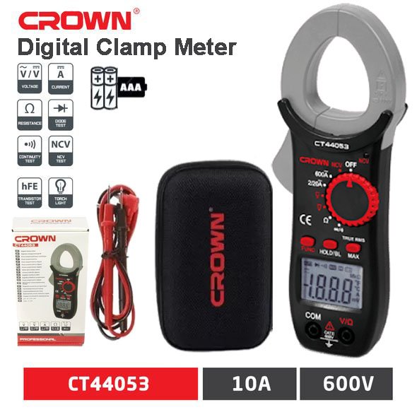 CROWN Digital Clamp Meter - buy online in Australia | Trade Tools Australia