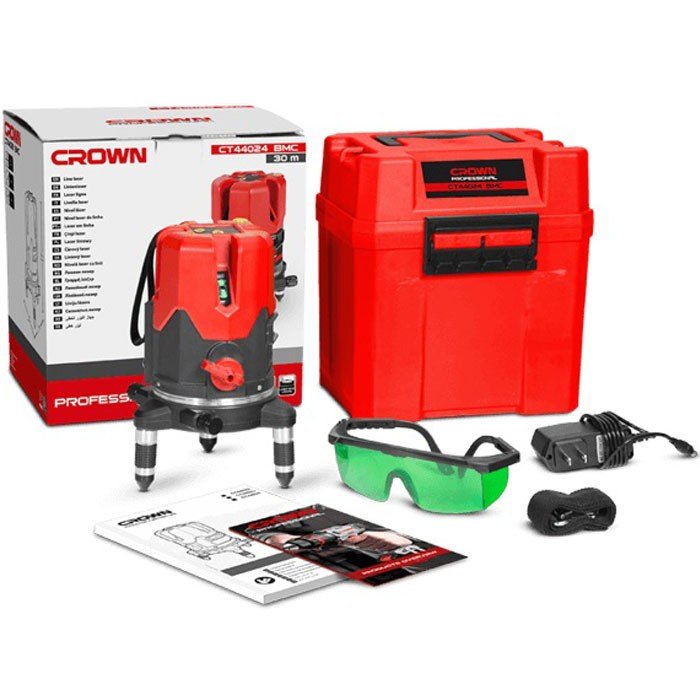 Crown 5 Green Line Lasers – 30 m - buy online in Australia | Trade Tools Australia