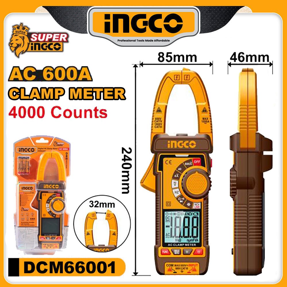 INGCO AC CLAMP METER - buy online in Australia | Trade Tools Australia