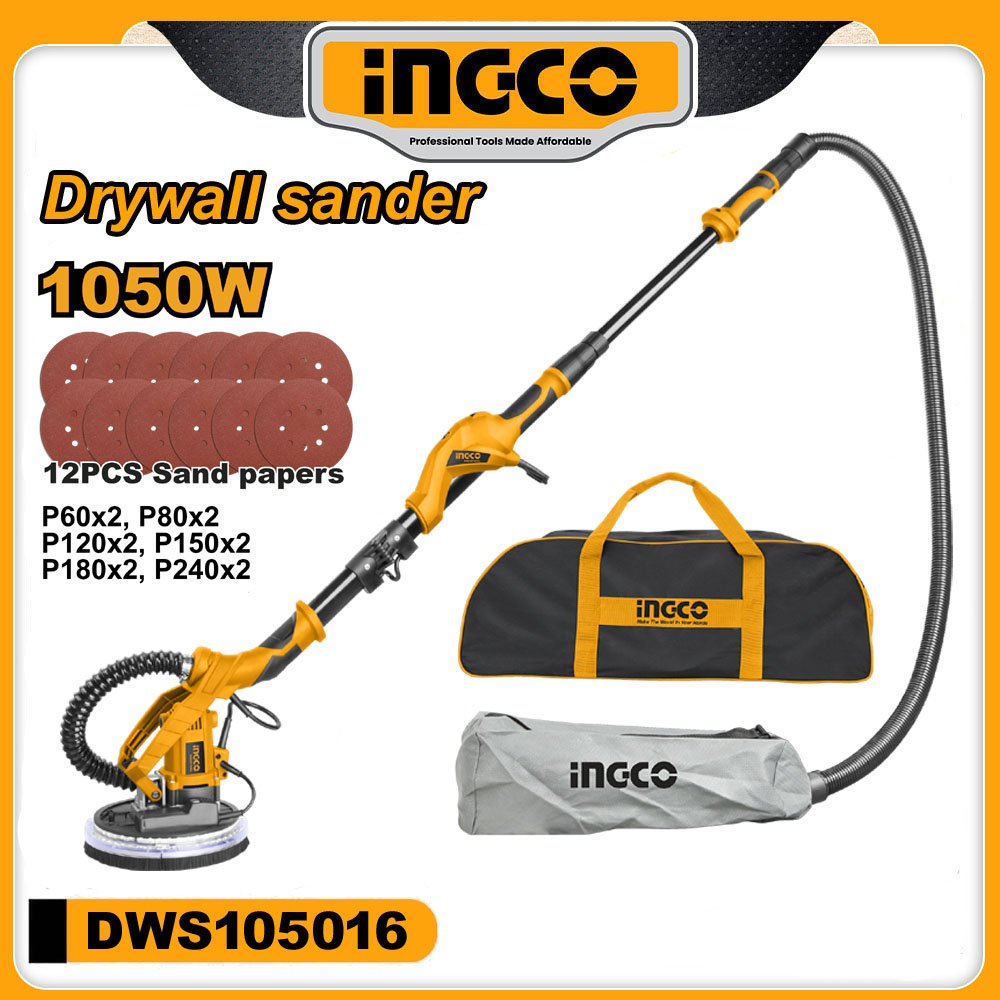 INGCO 1050W Electrical Dry Wall Sander  - buy online in Australia | Trade Tools Australia