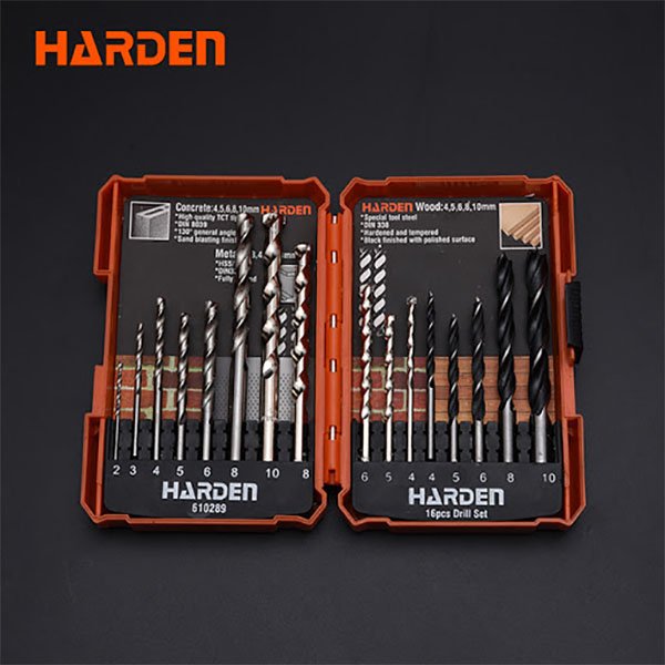 Harden 16Pcs Drill Bit Set - buy online in Australia | Trade Tools Australia