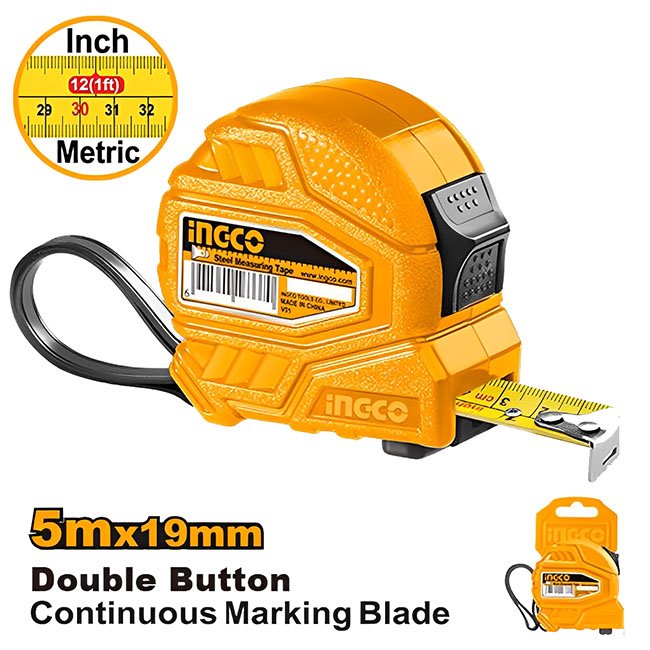 INGCO 5m Measuring Tape (Steel) - buy online in Australia | Trade Tools Australia