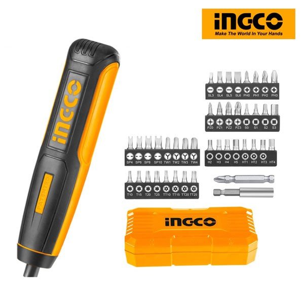INGCO 4v Cordless Screwdriver Set - buy online in Australia | Trade Tools Australia