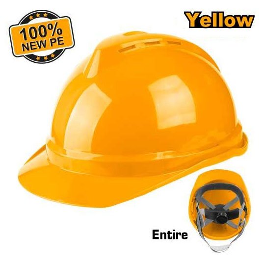 INGCO Safety Helmet – Yellow - buy online in Australia | Trade Tools Australia
