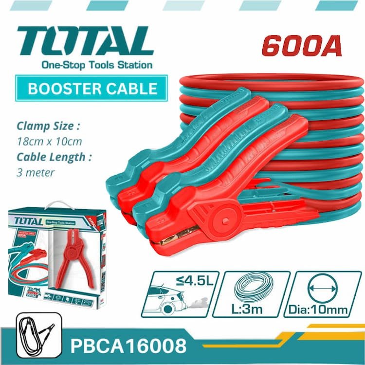 TOTAL Booster Cable - buy online in Australia | Trade Tools Australia