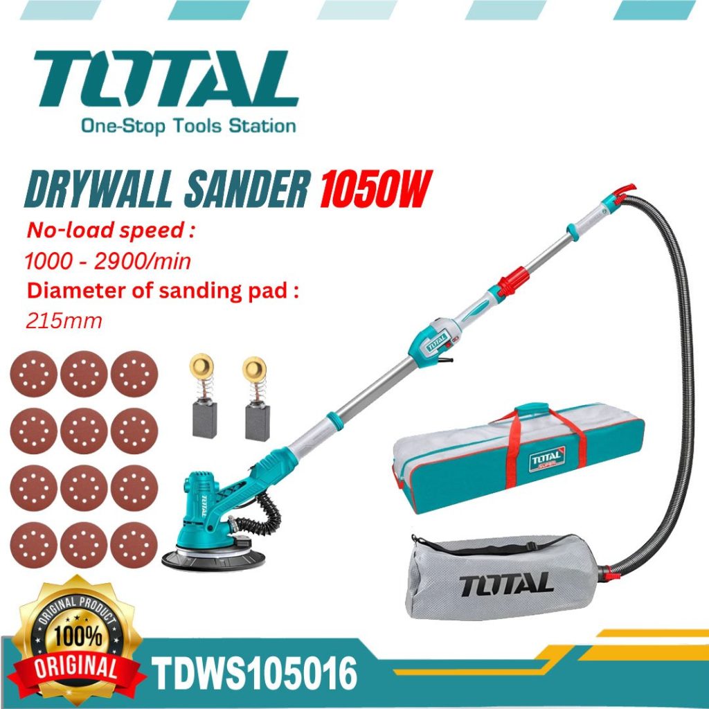 TOTAL 1050W Electrical Dry Wall Sander - buy online in Australia | Trade Tools Australia