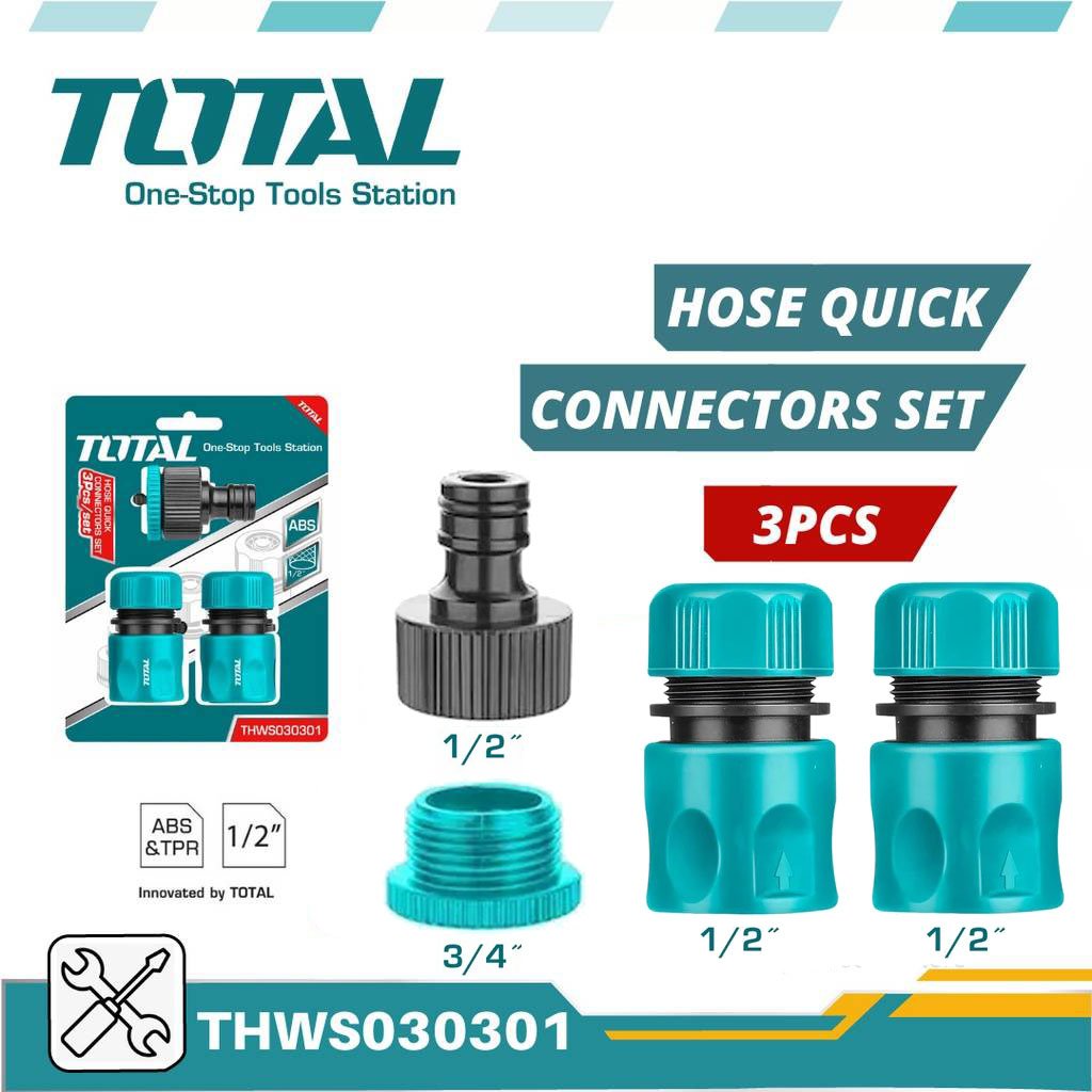 TOTAL Quick Hose Connectors Set - buy online in Australia | Trade Tools Australia