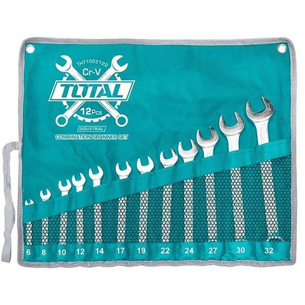 TOTAL 12pcs Combination Spanner Set - buy online in Australia | Trade Tools Australia