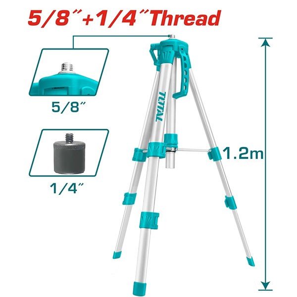 TOTAL Tripods For Laser Levels - buy online in Australia | Trade Tools Australia
