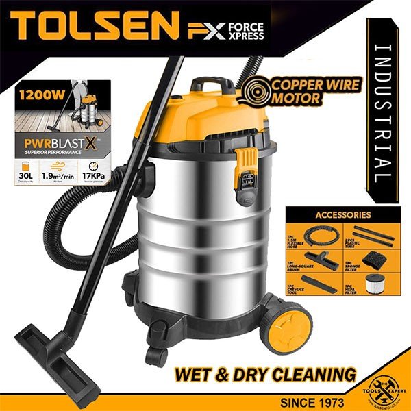 TOLSEN 1200w Vacuum Cleaner - buy online in Australia | Trade Tools Australia