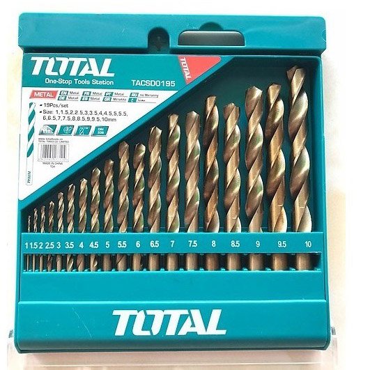 19pcs HSS Twist Drill Bits Set - buy online in Australia | Trade Tools Australia