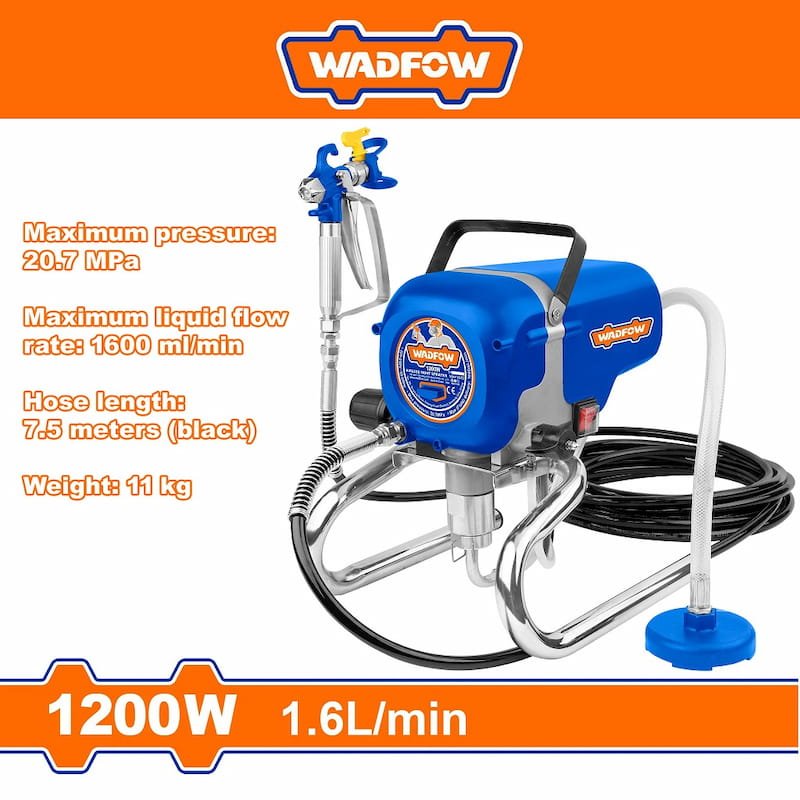 Wadfow 1200W Airless Paint Sprayer - buy online in Australia | Trade Tools Australia
