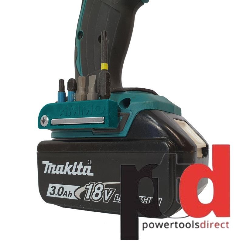 AMMO Makita Mountable Bit Holder – Blue - buy online in Australia | Trade Tools Australia