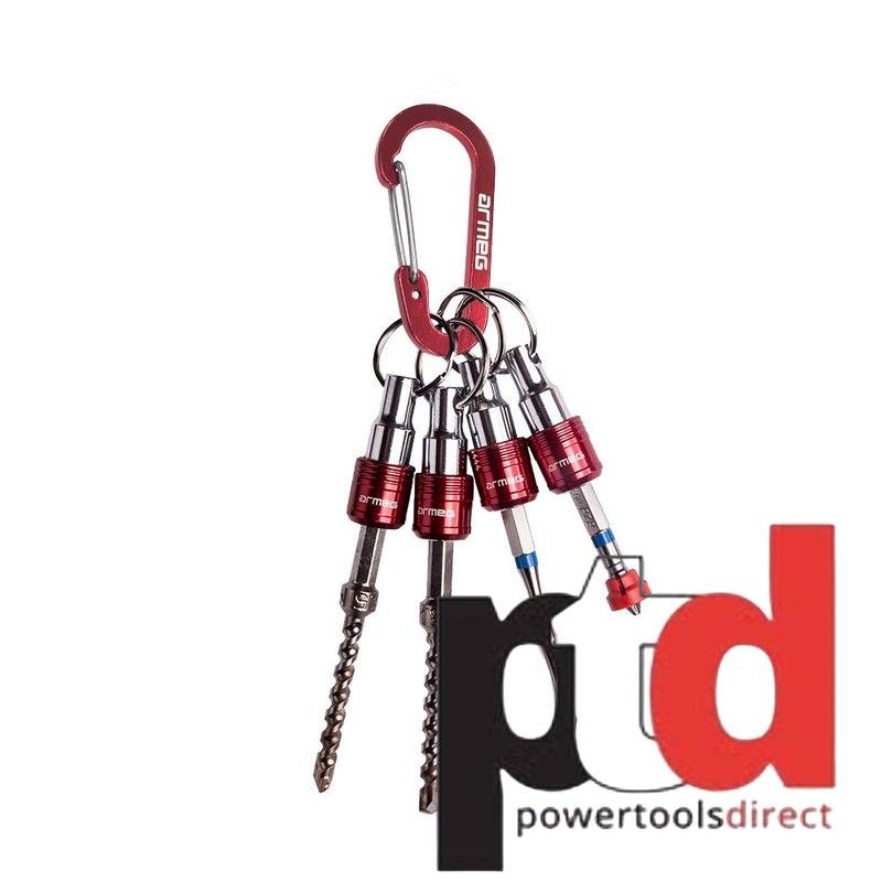 Armeg TIM4PK 4pc Twister Impact Masonry & Screwdriver Bit Set - buy online in Australia | Trade Tools Australia