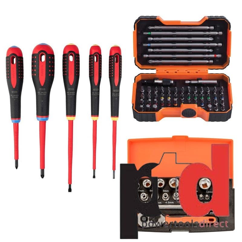Bahco Socket, Screwdriver & Bit Set Bundle – BE9882S/59S54BC/SL25 - buy online in Australia | Trade Tools Australia