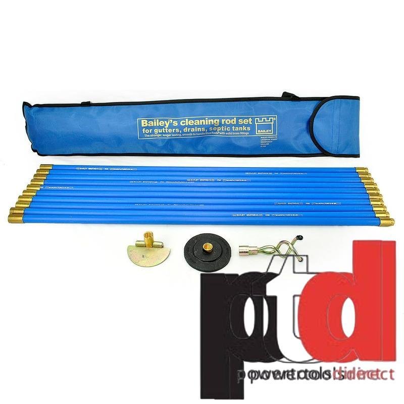 Bailey 5431 Universal Cleaning Rod Set – 3 Tools - buy online in Australia | Trade Tools Australia