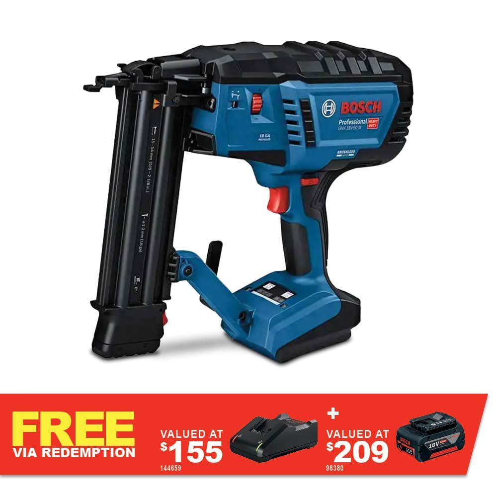 BOSCH 18V Brushless 18GA 16-55mm Finisher Nailer Skin 0601482400 - buy online in Australia | Trade Tools Australia