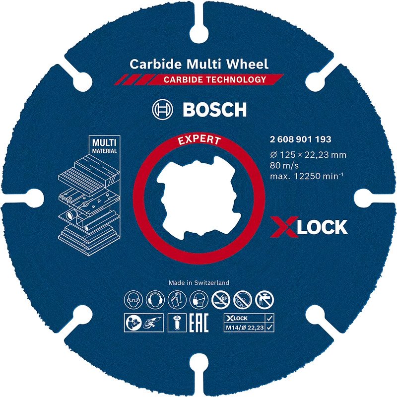 Bosch 2608901193 125mm Expert Carbide Multi Wheel Cutting Disc - buy online in Australia | Trade Tools Australia