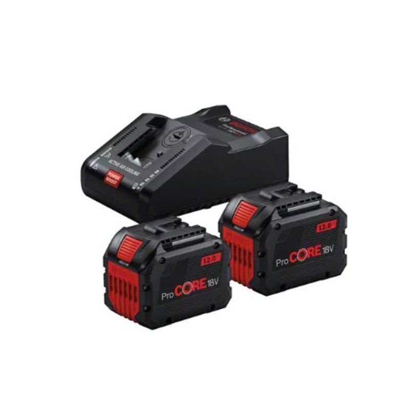 Bosch Procore 18v Energy Pack 2 x 12ah Batteries and Charger 1600A016GZ - buy online in Australia | Trade Tools Australia