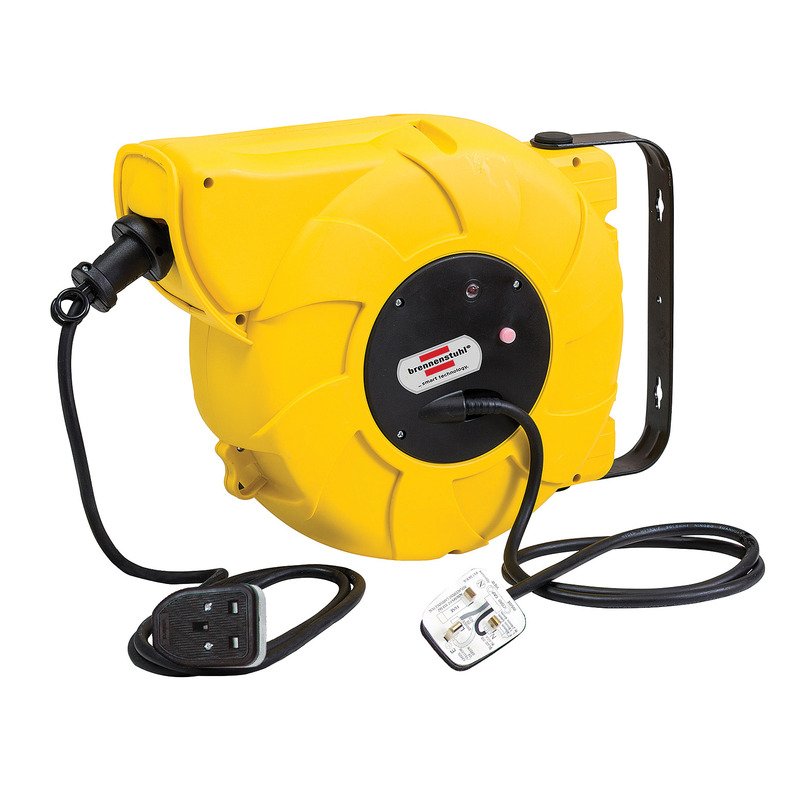 Brennenstuhl 1241013110 Auto Cable Reel 16A 1 Socket 9+2m 110v - buy online in Australia | Trade Tools Australia