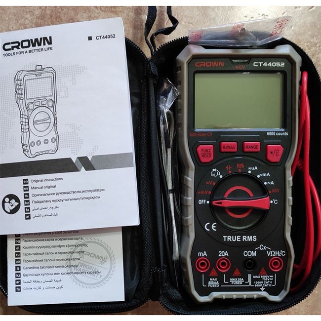 Crown Digital Multimeter - buy online in Australia | Trade Tools Australia