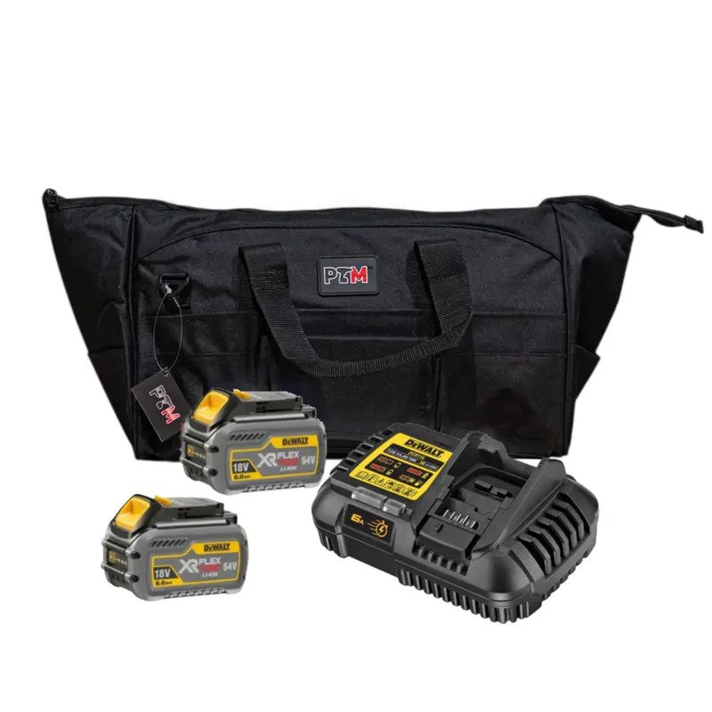 Dewalt 18v/54v Flexvolt 6.0ah Energy Pack – 2 x DCB546 6.0ah Batteries, Charger in PTM Bag - buy online in Australia | Trade Tools Australia