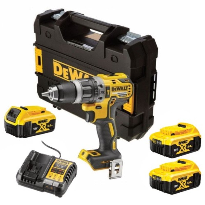 DeWalt DCD796P3 18V XR Brushless Combi Drill (3 x 5.0Ah Li-Ion Battery) - buy online in Australia | Trade Tools Australia