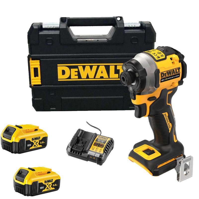 Dewalt DCF850P2T 18v Ultra Compact Impact Driver Kit – 2 x 5.0ah Batteries - buy online in Australia | Trade Tools Australia