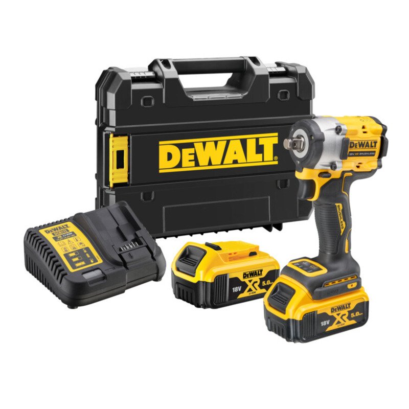 Dewalt DCF921P2T 18v Brushless 1/2″ Impact Wrench Kit Hog Ring - buy online in Australia | Trade Tools Australia