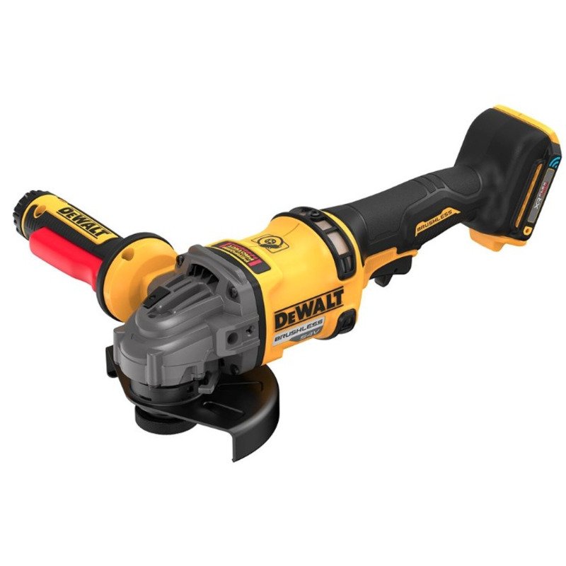 Dewalt DCG418SHDN 54V XR Flexvolt 125mm Side Handle Detect Brushless Angle Grinder Naked - buy online in Australia | Trade Tools Australia
