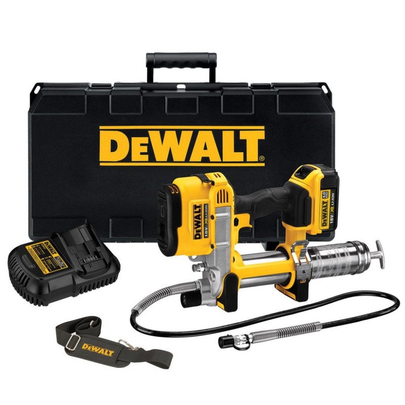 Dewalt DCGG571M1 18v XR Li-Ion Cordless Grease Gun - buy online in Australia | Trade Tools Australia