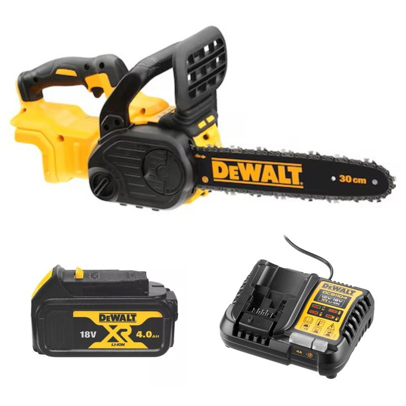DeWalt DCM565N 18V XR Brushless 30cm Cordless Chainsaw Kit – 4.0ah Battery & Charger - buy online in Australia | Trade Tools Australia