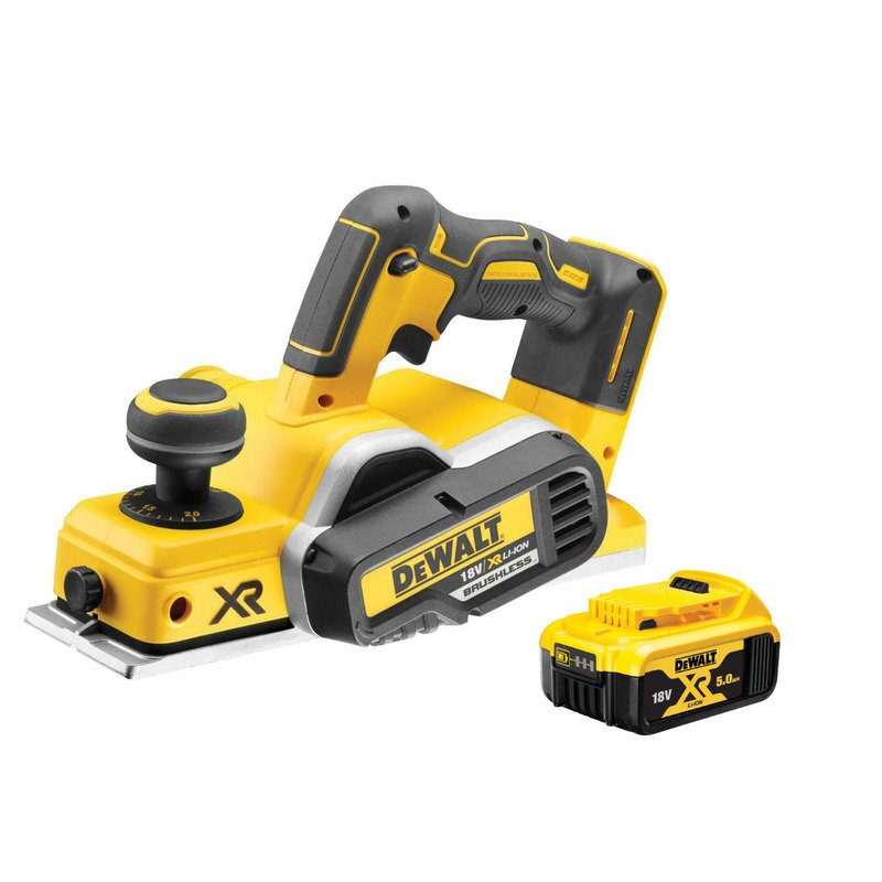 DeWalt DCP580N 18V XR Brushless 82mm Planer (Body Only) & DCB184 5.0Ah Battery - buy online in Australia | Trade Tools Australia