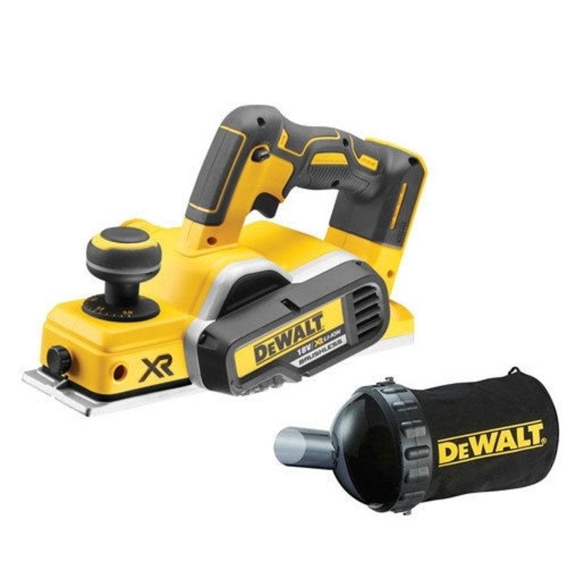 DeWalt DCP580N 18V XR Brushless 82mm Planer (Body Only) with DWV9390 Dust Bag - buy online in Australia | Trade Tools Australia