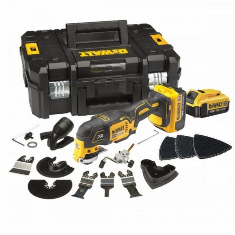 DeWalt DCS355M2 18V XR Brushless Multi-Tool with Accessory Kit (2 x 4.0Ah Batteries and Case) - buy online in Australia | Trade Tools Australia