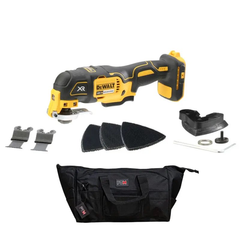 DeWalt DCS355N 18V XR Brushless Multi-Tool with Accessory Set In PTM Bag - buy online in Australia | Trade Tools Australia