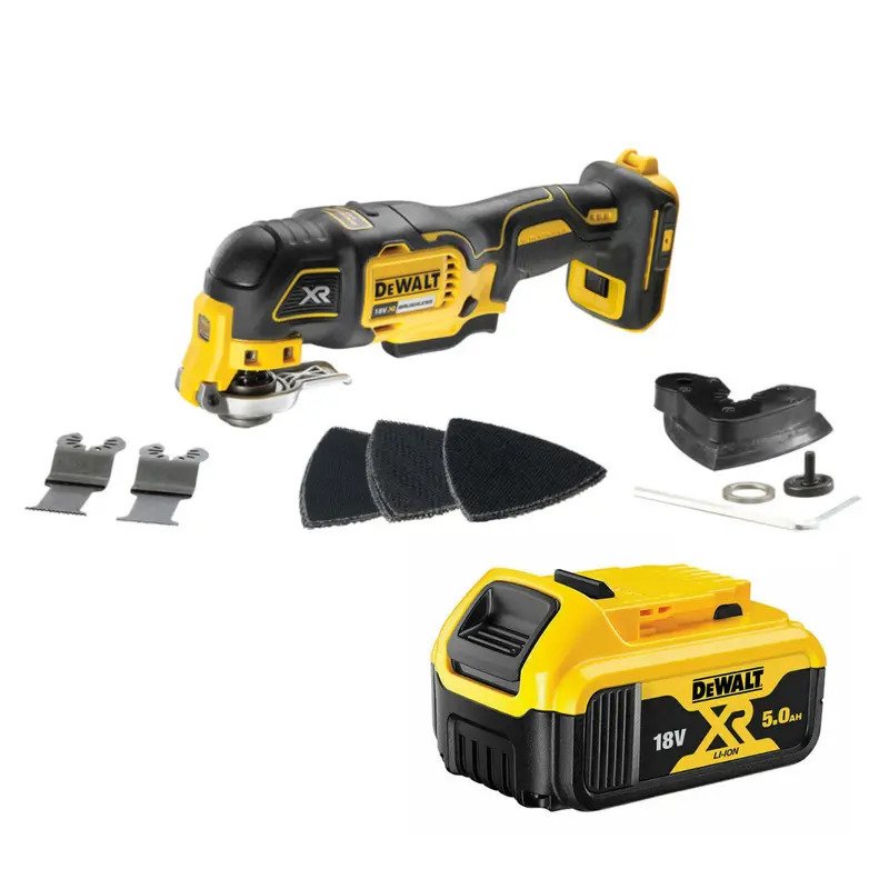 DeWalt DCS356N 18V XR Brushless 3 Speed Oscillating Tool & 5.0ah Battery - buy online in Australia | Trade Tools Australia