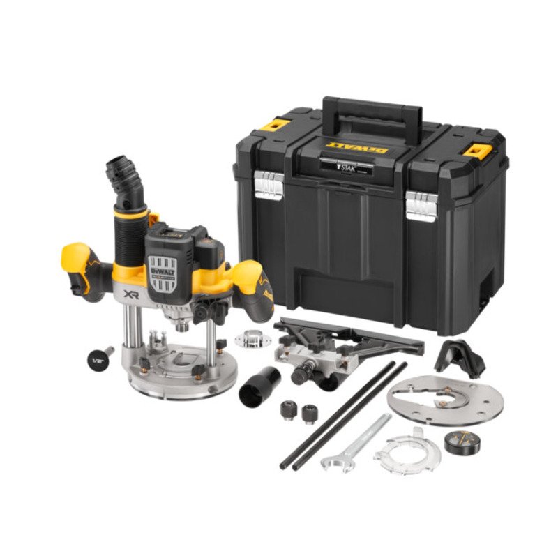 Dewalt DCW620NT 18v XR Brushless 1/2″ Plunge Router Naked in Case - buy online in Australia | Trade Tools Australia