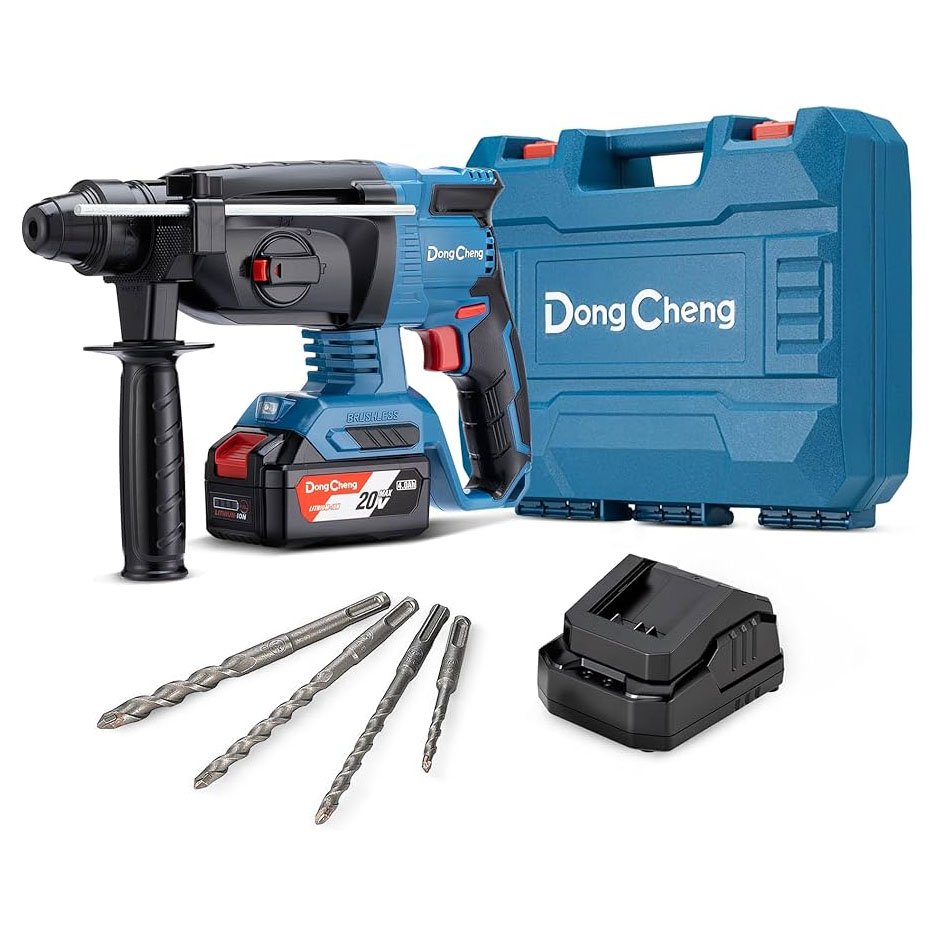 DongCheng 20v Brushless Rotary Hammer Drill - buy online in Australia | Trade Tools Australia