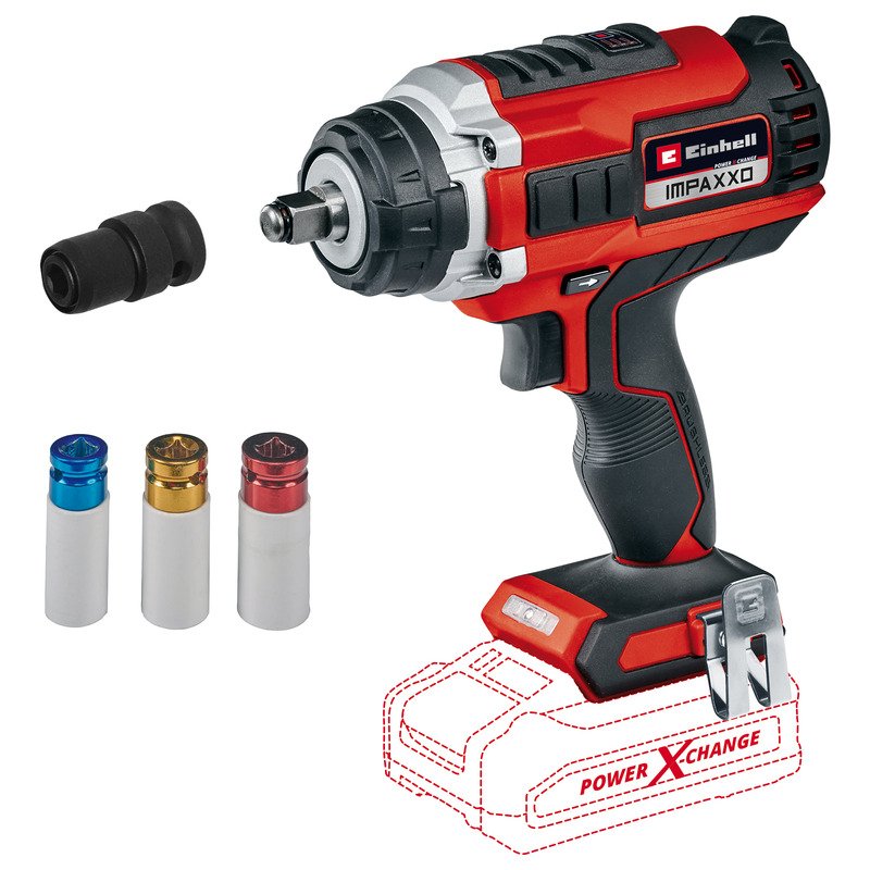 Einhell 4510070 Impaxxo 18/400 18v 400Nm Brushless Impact Wrench Naked - buy online in Australia | Trade Tools Australia