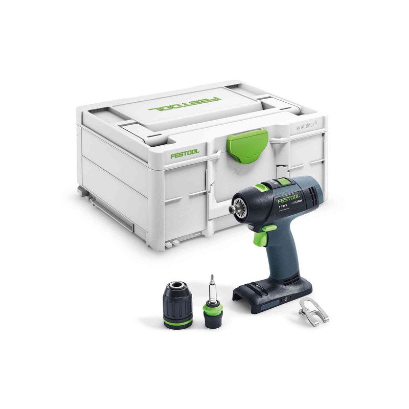 Festool 577226 Cordless Drill T 18+3-Basic In Systainer - buy online in Australia | Trade Tools Australia