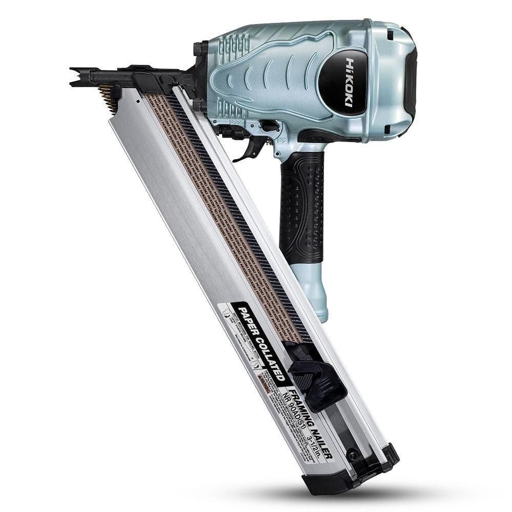 HiKOKI 50-90mm D Clip 34-Deg Air Nailer Framer w. Hanger NR90AD(H4Z) - buy online in Australia | Trade Tools Australia
