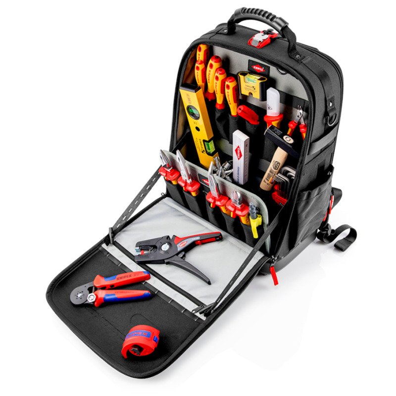 Knipex 002150E 23pc Electricians Tool Backpack Modular X18 - buy online in Australia | Trade Tools Australia