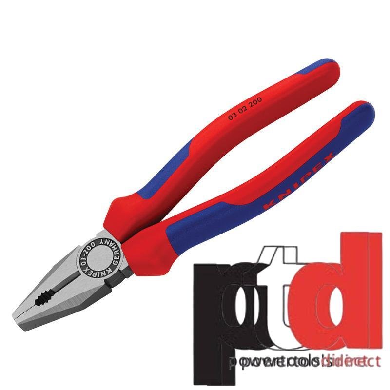 Knipex 0302200 200mm Combination Pliers – Multi Component Grip - buy online in Australia | Trade Tools Australia
