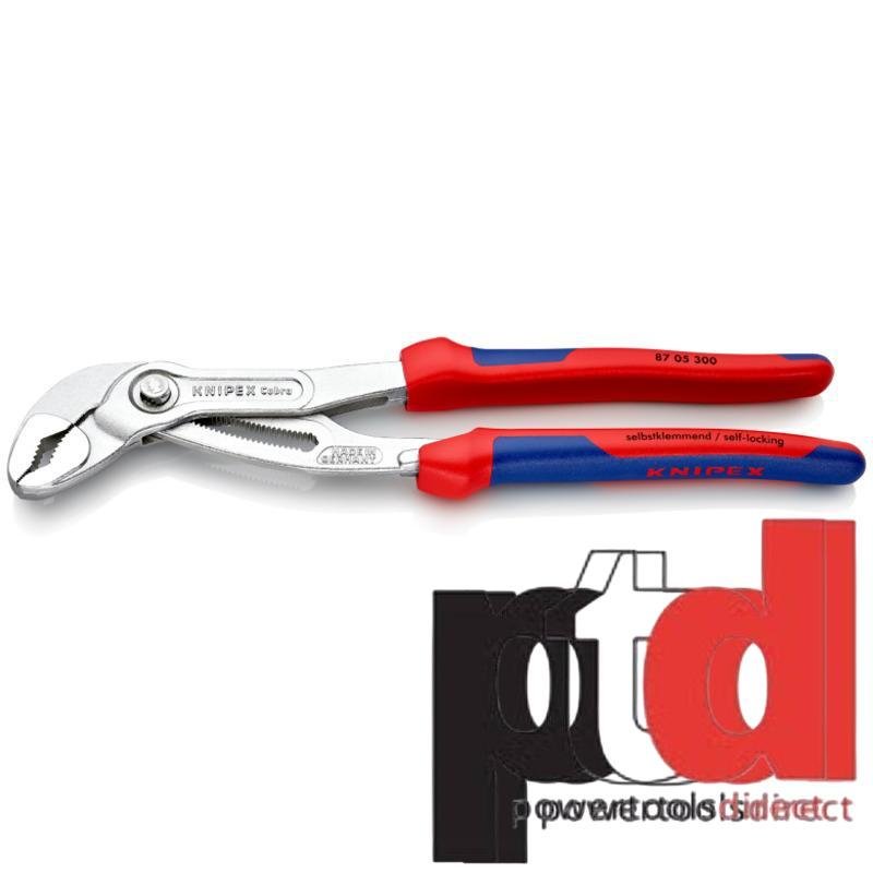 Knipex 8705300 300mm Cobra High Tech Water Pump Pliers - buy online in Australia | Trade Tools Australia