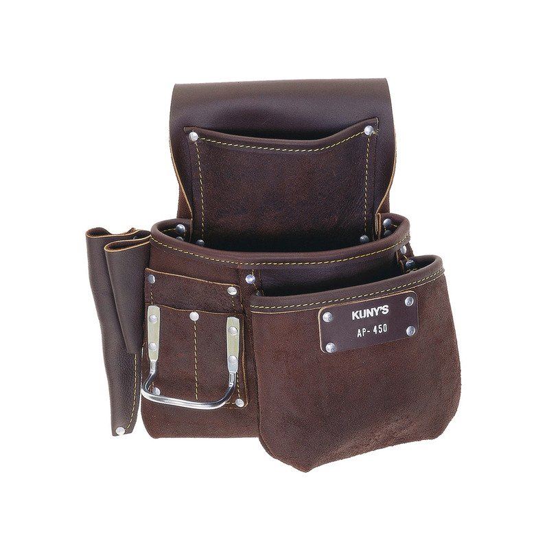 Kunys AP-450 Leather Journeyman Half Apron - buy online in Australia | Trade Tools Australia