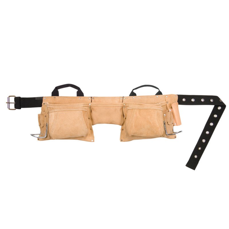 Kunys AP-527X Heavy Duty 12 Pocket Leather Work Apron - buy online in Australia | Trade Tools Australia